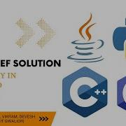 CodeChef Problem Monopoly In Chefland Solution In Python C C And Java START66 Code Kitchen