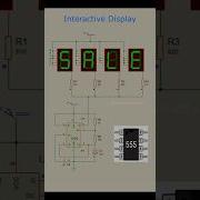 Interactive Ad Display Using 7 Segment LEDs And A 555 Timer IC Sale DIY Electronics Display