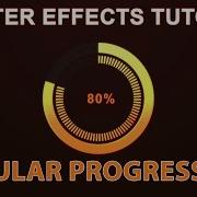 After Effects Tutorial Circular Or Rounded Progress Bar