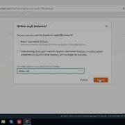 How To Delete Database Instance On Amazon AWS Cloud