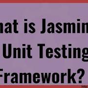 Protractor Tutorial 13 What Is Jasmine Framework JavaScript Unit Testing Framework