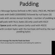 Padding DES 3DES