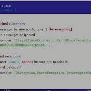 Java Exceptions Assertions