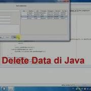 Java Tutorial Delete Data Dari Database Mysql Java Crud Mysql