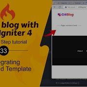 33 Integrate Frontend Template In CodeIgniter 4