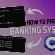 How To Program A Banking System C Programming