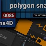 0085 Привязка полигонов в Cinema 4D