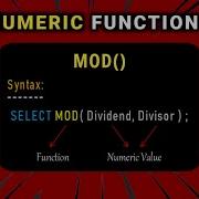 Numeric Functions In SQL MOD Function SQL Series 22