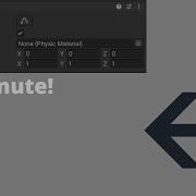 How To Use Unity Box Collider Under 1 MINUTE