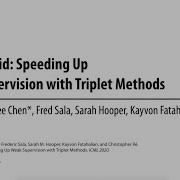 FlyingSquid Speeding Up Weak Supervision With Triplet Methods ICML 2020