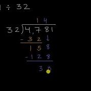 Dividing By A Two Digit Number