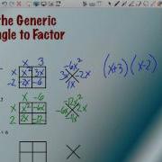 Pierce Factoring Using Generic Rectangle Part 2 Mov