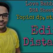 Edit Distance Problem Love Babbar DSA Sheet Amazon Leetcode GFG