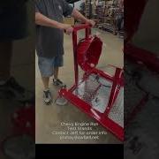Chevy V8 Engine Run Test Stand Walk Around