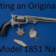 Shooting An Original Colt Model 1851 Navy Revolver