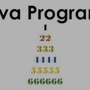 64 Java Patterns Numeric 2