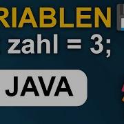 Variablen JAVA 2024 Tutorial 3