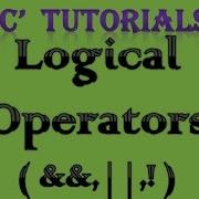 C Programming Tutorial 11 Logical Operator