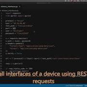 Python Network Programming Techniques 8 Configuring Devices Using RESTCONF And Requests