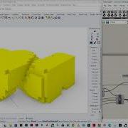 Massing Study With Rhino Grasshopper Curve With Box Void Intersections