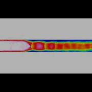 Initial Transient Of Shock Train Simulation