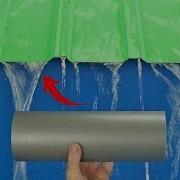 Very Few People Know How To Make Drainage Pipes For Corrugated Iron Roofs Using Water Pipes