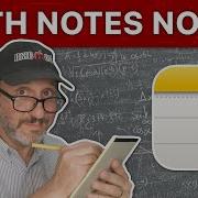 34 Notes About Math Notes