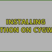 Installing Python On Cygwin