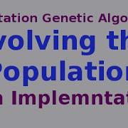Genetic Algorithms 27 30 Evolving The Population With Java Implementation