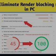How To Eliminate Render Blocking Resources In Blogger Remove Eliminate Render Blocking Resources