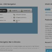 CSS3 Menu Bar Cool CSS Menu Bar With Pure CSS