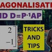 DIAGONALISATION OF 2x2 MATRIX STEP WISE EXPLANATION DIAGONALISING A MATRIX MATHSPEDIA
