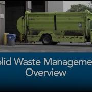 Solid Waste Management Overview