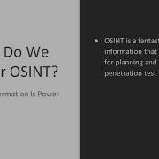 Python For Automating Information Security What OSINT Is Packtpub Com