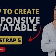 Responsive DataTable UI Design HTML5 CSS3 Bootstrap JQuery Hindi