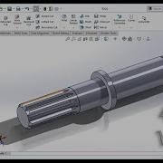 Solidworks Tutorial Spline Shaft Design Uses Of Swept The Cadd