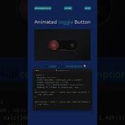 Animated Toggle Button HTML CSS Only Webdevelopment Htmlcss Shorts