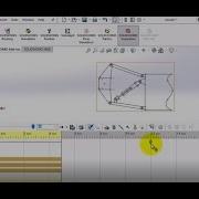 SOLIDWORKS 2D Dynamics Of Car Suspension Sketch Block Motion Analysis