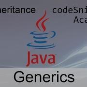 Java Generics 04 Generic Inheritance