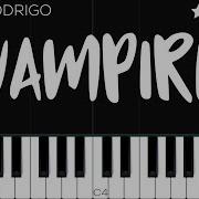 Olivia Rodrigo Vampire EASY Piano Tutorial