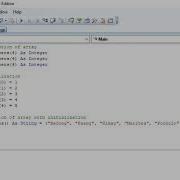 Vb Net Array Sample Tutorial In Console Application
