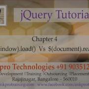 JQuery 4 Difference Between Window Load And Document Ready