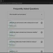 100 Days Of JavaScript Coding Day 6 FAQ Collapse