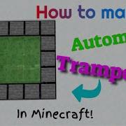How To Make An AUTOMATIC TRAMPOLINE In Minecraft
