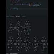 ASCII Art In Python