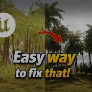 How To Fix Nanite Foliage Shadow Problem