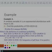 Probability Exponential Distribution Example