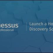Launch A Host Discovery Scan In Nessus Professional