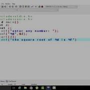 Square Root In C