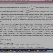 Implementing Euler S Method On Mathematica With NestList